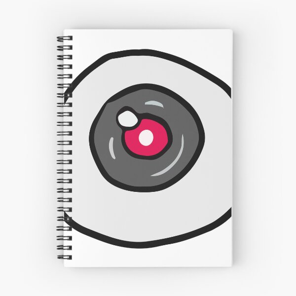 Item preview, Bloodshot Eyeball Doodle - Spooky Minimalist Halloween Eye designed and sold by tsbbstudio.