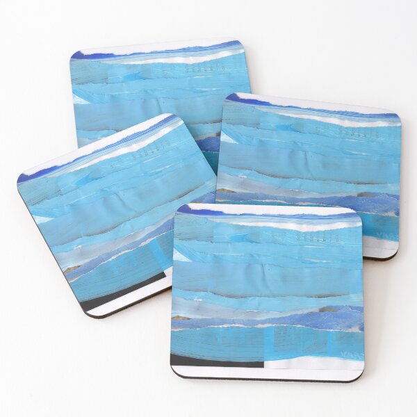 Item preview, Quiet Current — Poetic Abstract Collage designed and sold by vmrshnkvart.