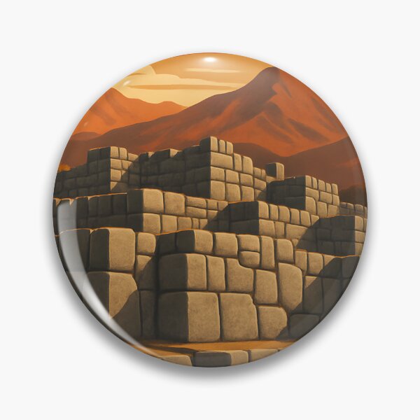 Item preview, Sacsayhuamán – Vintage Art Deco Cusco, Peru designed and sold by Cosmopolis.