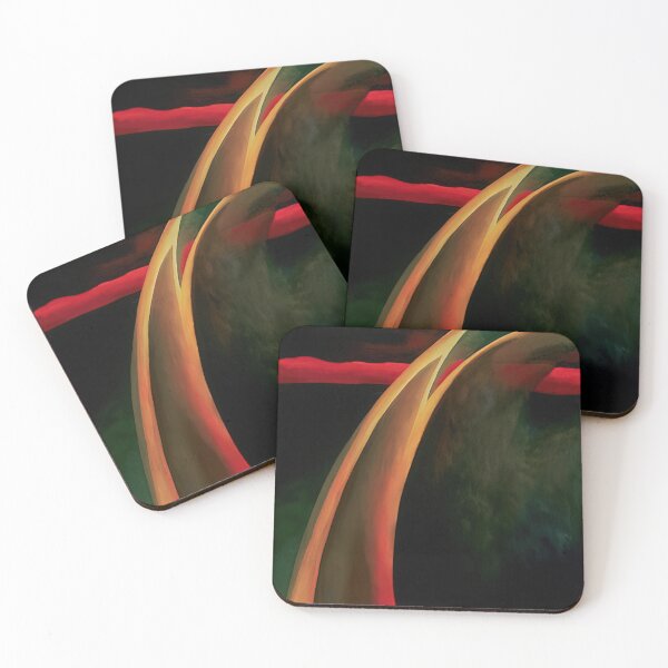 Item preview, Red And Orange Streak By Georgia O'keeffe designed and sold by LOIKAMT.