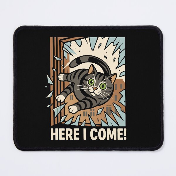 Item preview, Brace Yourself For a Total PAW-Tastrophe • Cat Unexpected Escape designed and sold by Blok45.