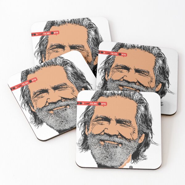 Item preview, Jeff Bridges Pop Culture Portrait designed and sold by MatilKyla.