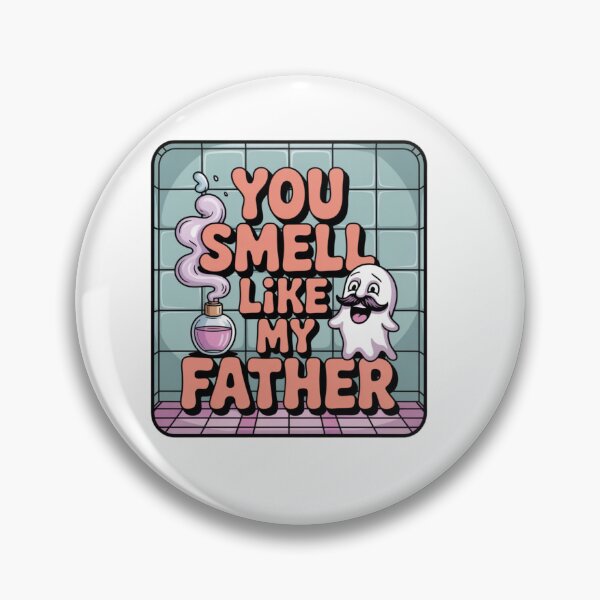 Item preview, You Smell Like My Father –  Cartoon Humor Sticker designed and sold by Imaginarium of Chaos falcon88 .