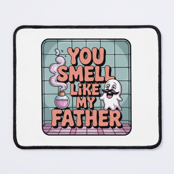 Item preview, You Smell Like My Father – Cartoon Humor Sticker designed and sold by Imaginarium of Chaos falcon88 .