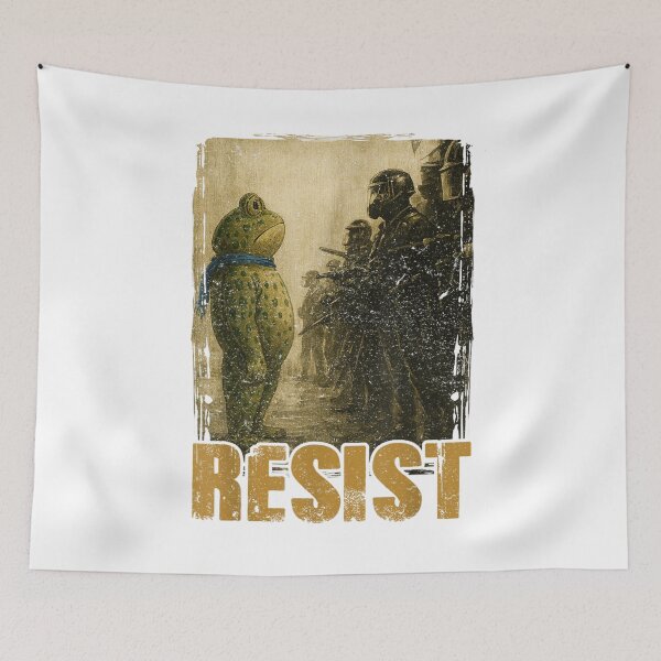Item preview, Defiant Frog Facing Authority designed and sold by dianadouri.