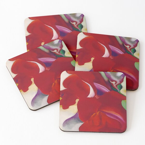 Item preview, Red Snapdragons By Georgia O'keeffe designed and sold by LOIKAMT.