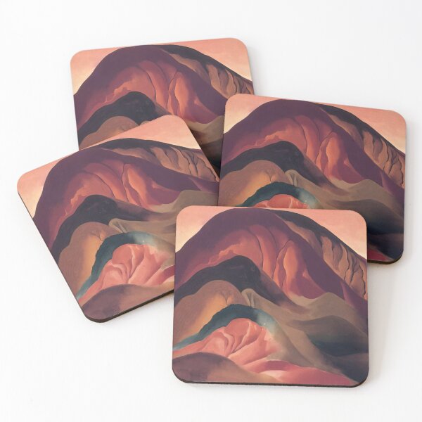 Item preview, Rust Red Hills By Georgia O'keeffe designed and sold by LOIKAMT.