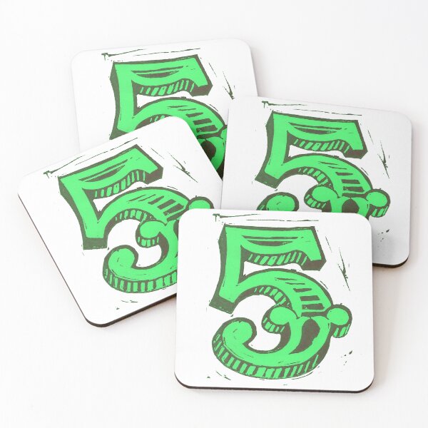 Item preview, Green 5. designed and sold by wonder-webb.
