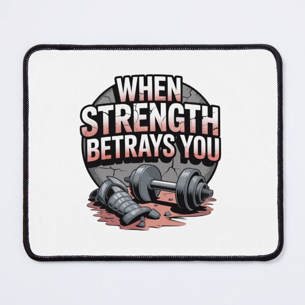 Item preview, When Strength Betrays You – Cartoon Tragic Hero Sticker designed and sold by Imaginarium of Chaos falcon88 .