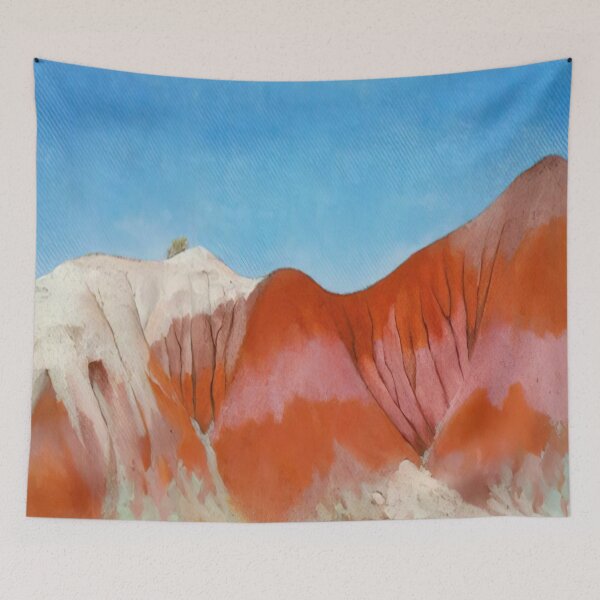Item preview, Series Near Abiquiu, New Mexico - Hills To The Left By Georgia O'keeffe designed and sold by LOIKAMT.