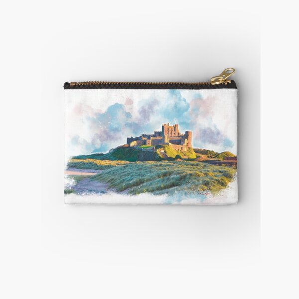 Item preview, “A Gentle Light’’ Bamburgh Castle Northumberland  designed and sold by Printfantasia .