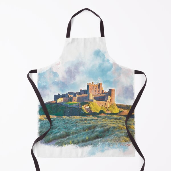 Item preview, “A Gentle Light’’ Bamburgh Castle Northumberland  designed and sold by Printfantasia .