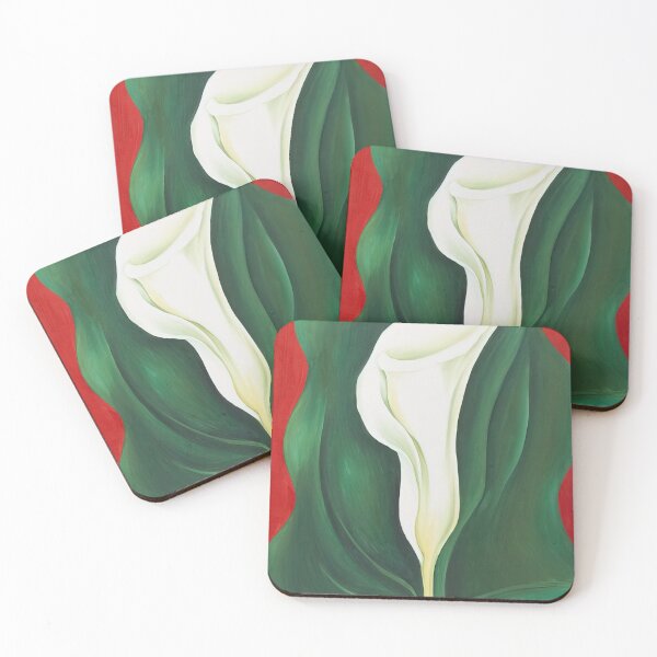 Item preview, Single Calla Lily (red) By Georgia O'keeffe designed and sold by LOIKAMT.
