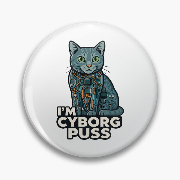Item preview, Byte Sized Claws Uploaded • Cyber Puss Cat designed and sold by Blok45.