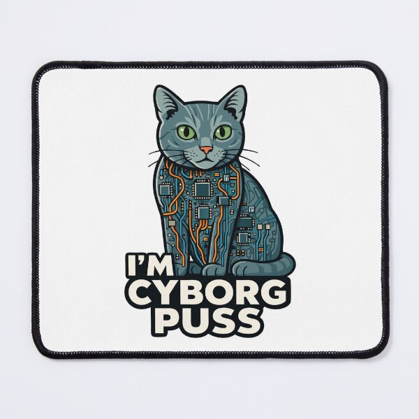 Item preview, Byte Sized Claws Uploaded • Cyber Puss Cat designed and sold by Blok45.