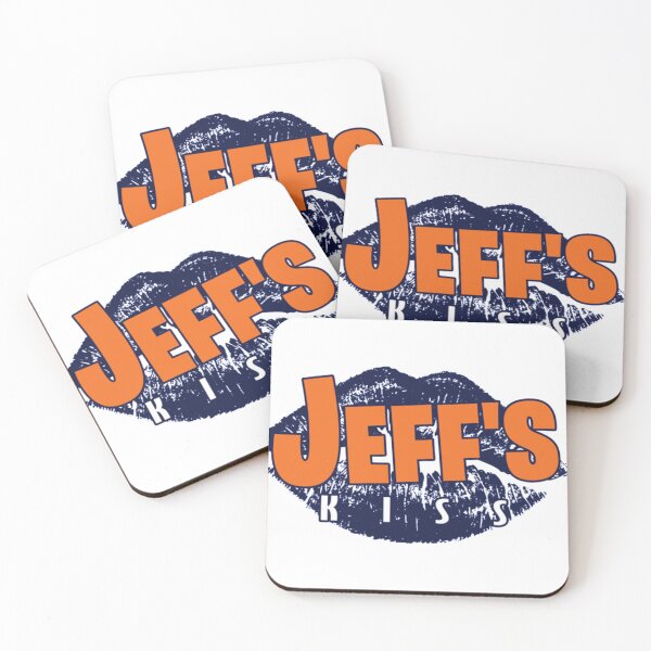 Item preview, Jeff’s Kiss Retro Typography Art designed and sold by MatilKyla.