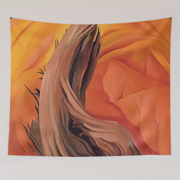 Item preview, Stump In Red Hills By Georgia O'keeffe designed and sold by LOIKAMT.