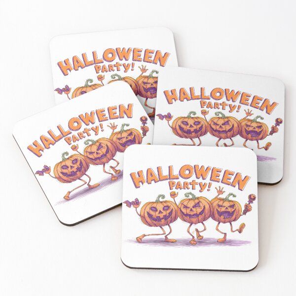 Item preview, Halloween Party Dancing Pumpkins designed and sold by NIPITMATE.