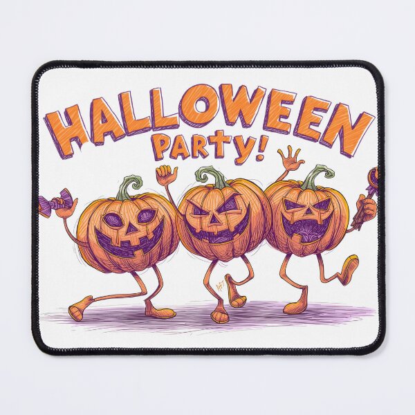 Item preview, Halloween Party Dancing Pumpkins designed and sold by NIPITMATE.