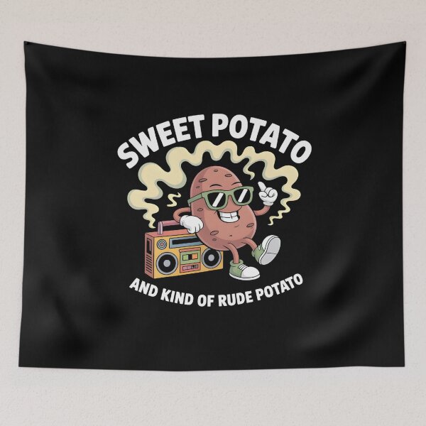 Item preview, Sweet Potato And Kind Of Rude Potato designed and sold by Naitsebas.