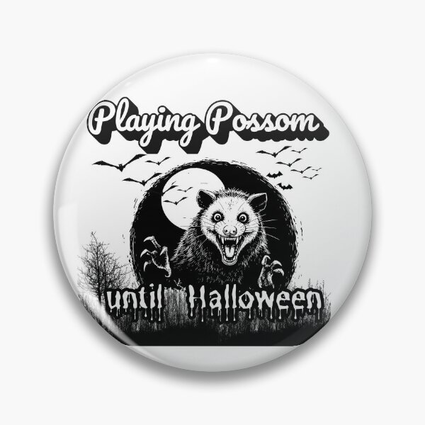 Item preview, Playing Possom until haloween designed and sold by Myriad Finds.