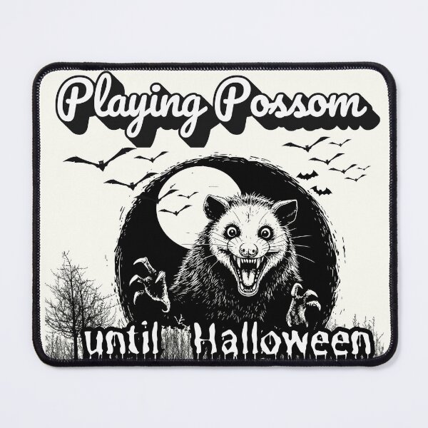 Item preview, Playing Possom until haloween designed and sold by Myriad Finds.