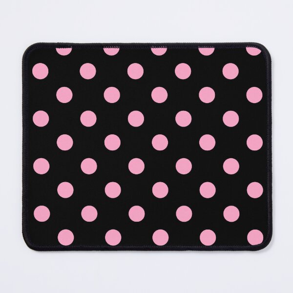 Item preview, Pink Polka Dots On Black designed and sold by POLKAIWERX.