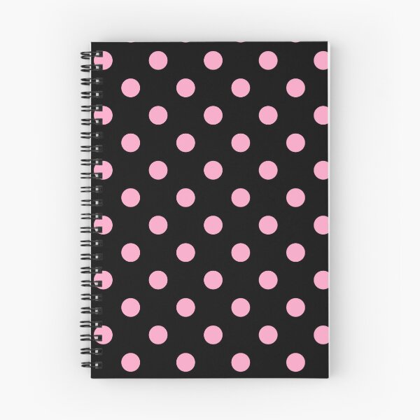 Item preview, Pink Polka Dots On Black designed and sold by POLKAIWERX.