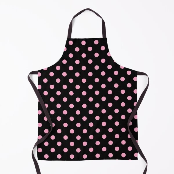 Item preview, Pink Polka Dots On Black designed and sold by POLKAIWERX.