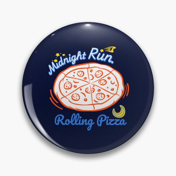 Item preview, Midnight Run Rolling Pizza Funny Shirt designed and sold by heyyoyeah63.