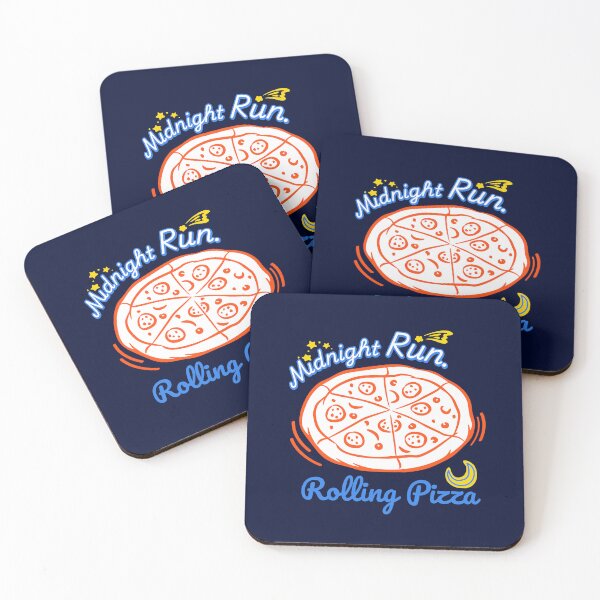 Item preview, Midnight Run Rolling Pizza Funny Shirt designed and sold by heyyoyeah63.