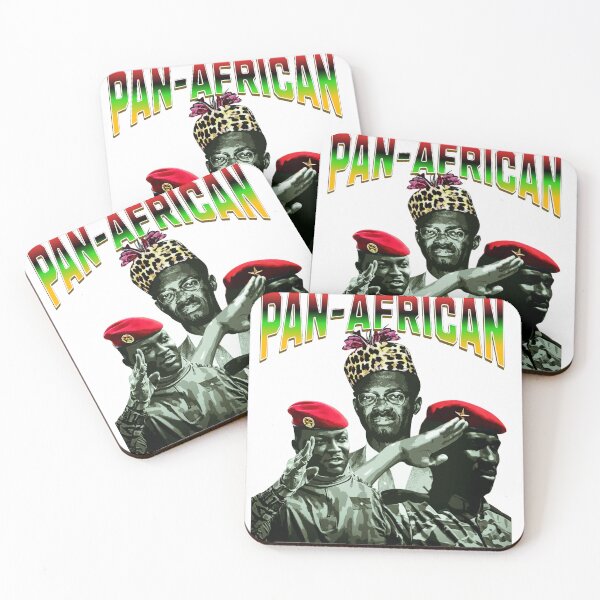 Item preview, Pan-African leaders vintage - Ibrahim Traore, Patrice Lumumba and Thomas Sankara designed and sold by Youngkev-arts.