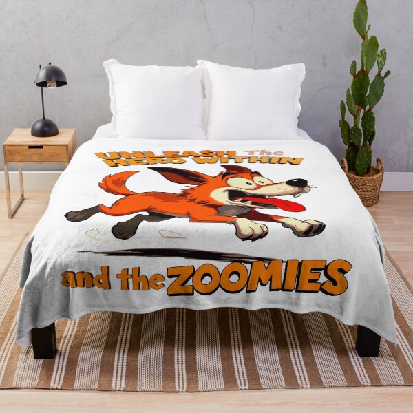 Item preview, Zoomies Hero Dog Illustration designed and sold by Tong4130.