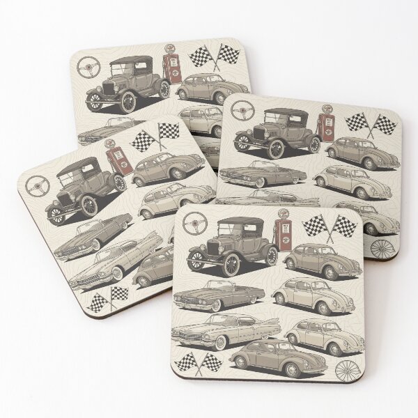 Item preview, Vintage cars designed and sold by Mushirmohi.