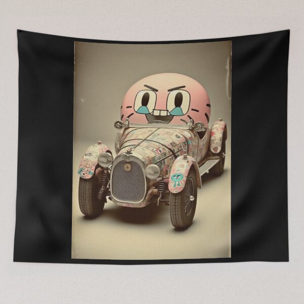 Item preview, "Whisker Drift: Sticker-Fueled Sass on Wheels!" designed and sold by Print Fiction.