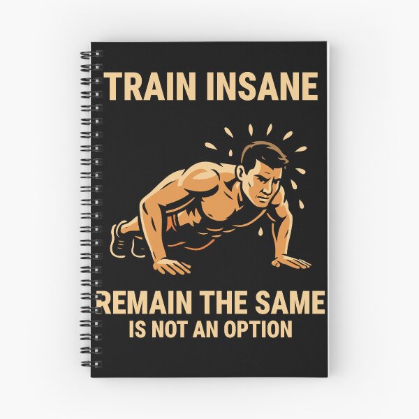 Item preview, Train Insane Remain the Same Gym Workout Fitness designed and sold by LuminOrb.