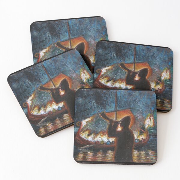 Item preview, Viking Funeral designed and sold by wonder-webb.