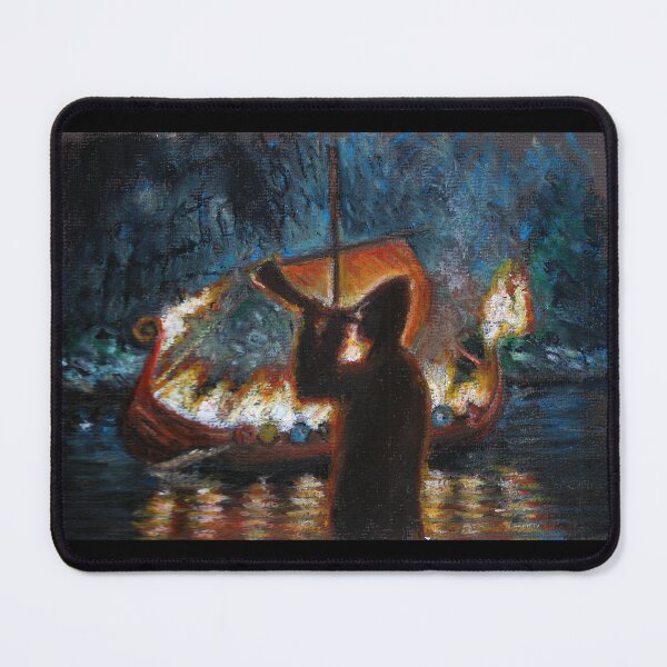 Item preview, Viking Funeral designed and sold by wonder-webb.