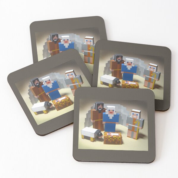 Item preview, Paper kit of nativity scene assembled designed and sold by wonder-webb.