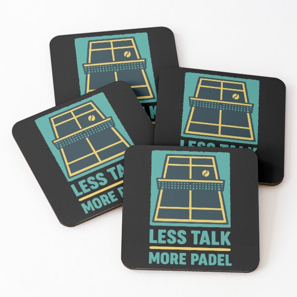 Item preview, Padel Tennis Less Talk More Padel designed and sold by LuminOrb.