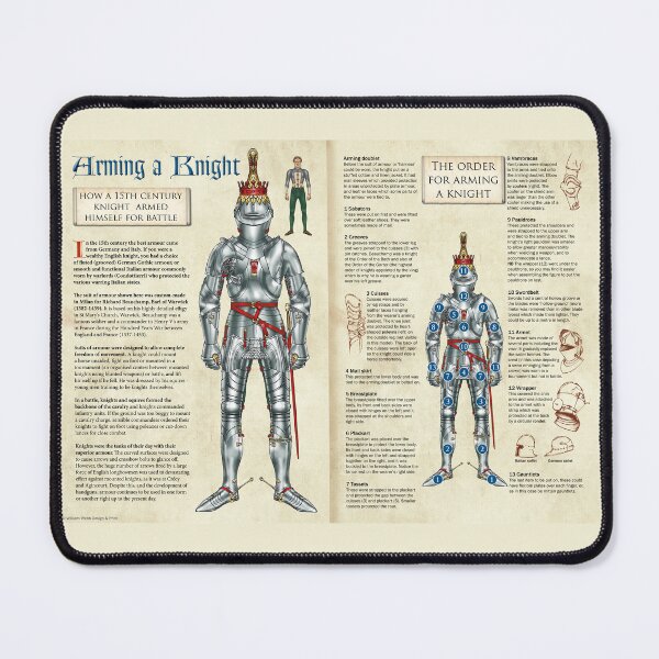 Item preview, Arming a 15th Century Knight designed and sold by wonder-webb.