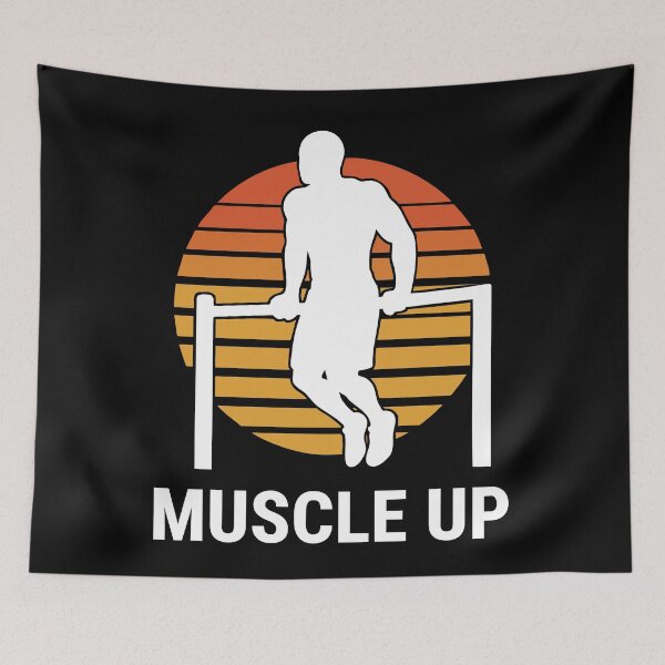 Item preview, Calisthenics Muscle Up Fitness Gym Workout designed and sold by LuminOrb.
