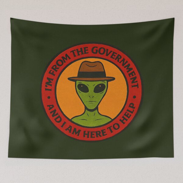 Item preview, Ronald Reagan Government Help  designed and sold by Degenerate Scum.