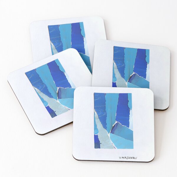 Item preview, Blue Pulse — Contemporary Abstract Art designed and sold by vmrshnkvart.