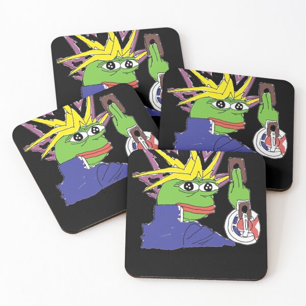 Item preview, Yugi Pepe Meme Mashup Art designed and sold by LucilVane.