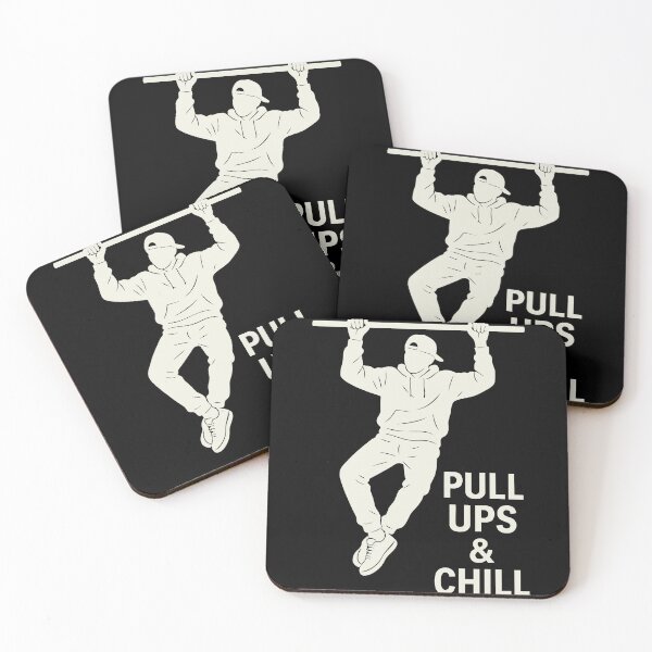 Item preview, Pull Ups & Chill Calisthenics Fitness Gym Workout designed and sold by LuminOrb.