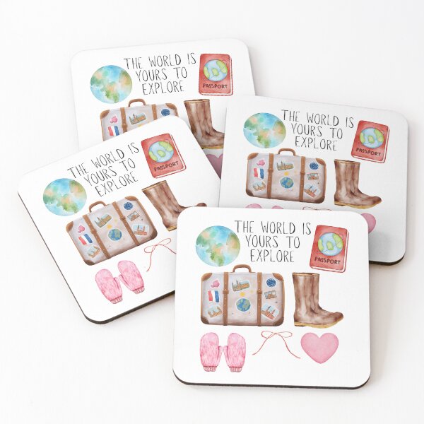 Item preview, The World Is Yours To Explore designed and sold by SWETA HALDER.