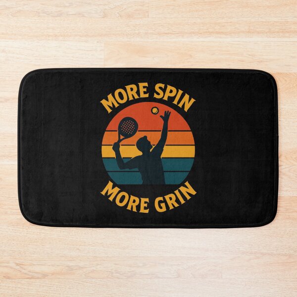 Item preview, Padel More Spin More Grin Tennis designed and sold by LuminOrb.