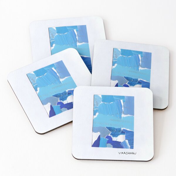 Item preview, The Moving Sea — Minimal Collage designed and sold by vmrshnkvart.