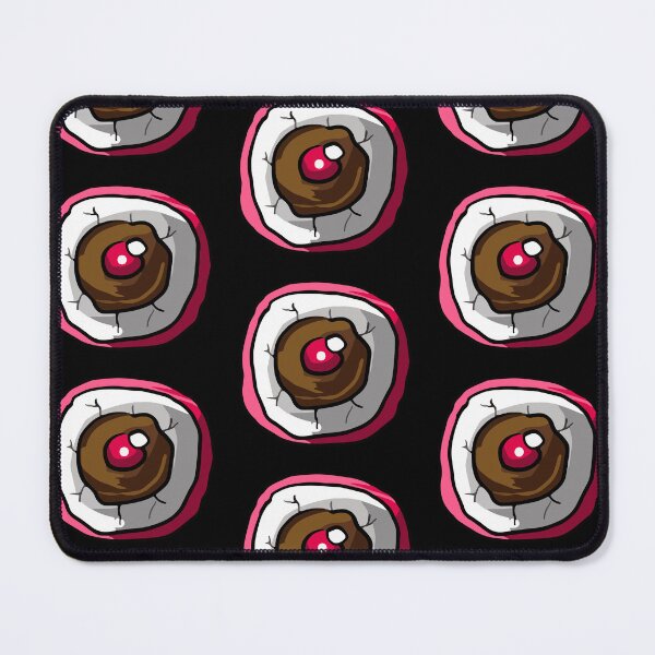 Item preview, Grotesque Eyeball in Pink Socket - Gory Halloween Doodle designed and sold by tsbbstudio.